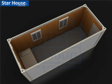 Flat pack single container house SH101 with CE CSA BV AS